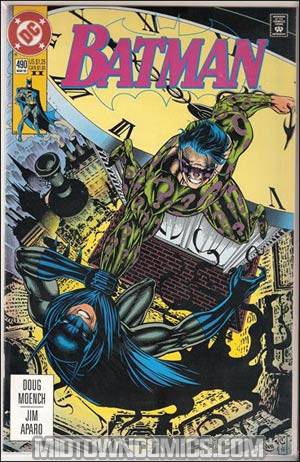 Batman #490 Cover B 2nd Ptg