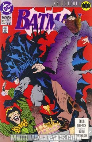 Batman #492 Cover B 2nd Ptg