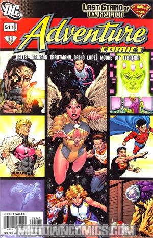 Adventure Comics Vol 2 #8 Cover B Incentive Adventure Comics 511 Joe Quinones Variant Cover (Brainiac & The Legion Of Super-Heroes Part 1)