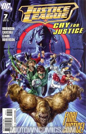 Justice League Cry For Justice #7