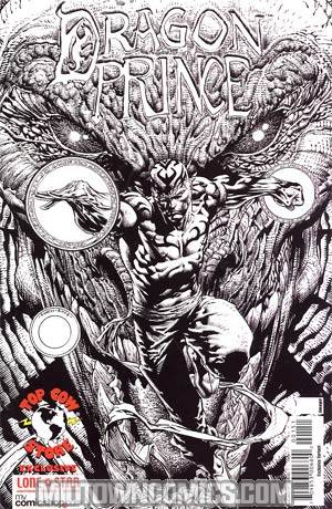 Dragon Prince #1 Cover D David Finch Black & White Lone Star Comics Variant Cover