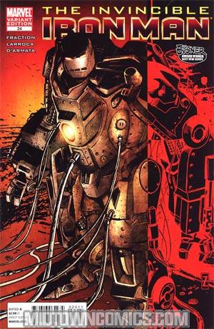 Invincible Iron Man #24 Cover B Patrick Zircher Cover