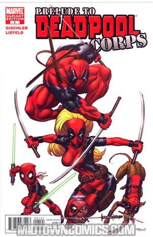 Prelude To Deadpool Corps #1 Incentive Ed McGuinness Variant Cover