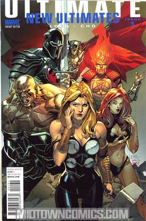 Ultimate Comics New Ultimates #1 Cover B Incentive Leinil Francis Yu Villain Variant Cover
