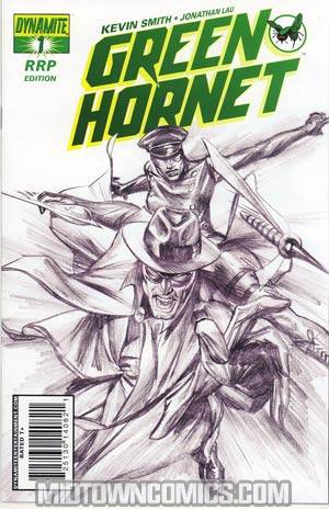Kevin Smiths Green Hornet #1 Cover I Incentive Alex Ross Sketch Cover