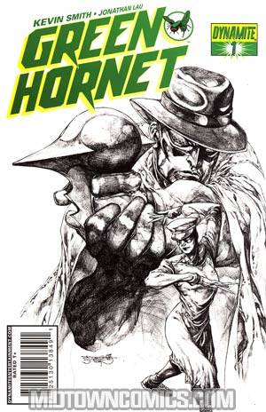 Kevin Smiths Green Hornet #1 Cover L Incentive Stephen Segovia Sketch Cover