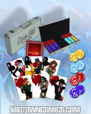 Cover Girls Of The DC Universe Poker Set