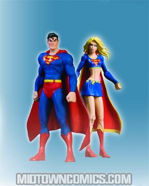 Superman Batman Supergirl Collector Set
