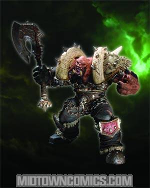 World Of Warcraft Premium Series 3 Orc Warrior Garrosh Hellscream Action Figure