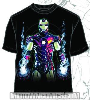 Iron Man 2 Choose Your Destiny Black T-Shirt Large