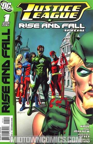 Justice League Rise And Fall Special #1 Incentive Mike Mayhew Variant Cover