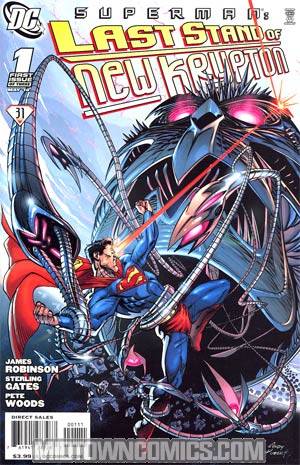 Superman Last Stand Of New Krypton #1 Regular Andy Kubert Cover