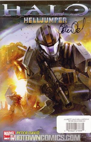 Halo Helljumper #1 Peter David Signed Edition