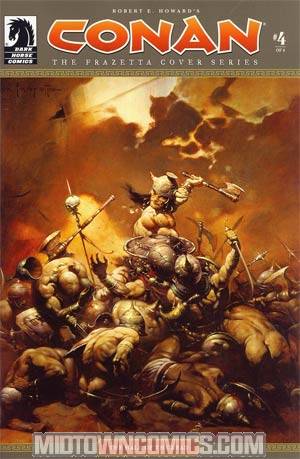 Robert E Howards Conan The Frazetta Cover Series #4 Hall Of The Dead