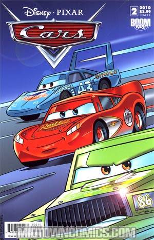 Disney Pixars Cars #2 Cover B