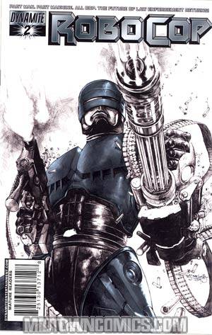 Robocop Vol 2 #2 Cover C Incentive Premium Spot Color Cover