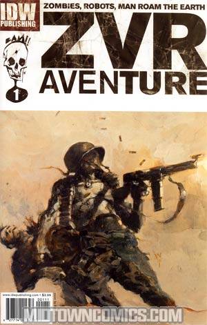 Zombies vs Robots Aventure #1 Regular Ashley Wood Cover