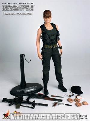 Terminator 2 Judgment Day Sarah Connor 12-Inch Action Figure By Hot Toys