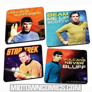 Star Trek Wood Coasters Set Of 4