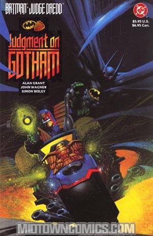 Batman Judge Dredd Judgment On Gotham Cover A 1st Ptg