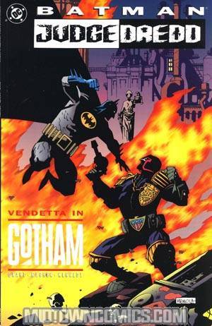 Batman Judge Dredd Vendetta In Gotham