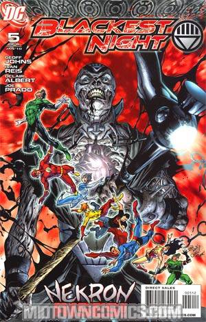 Blackest Night #5 Cover D 2nd Ptg