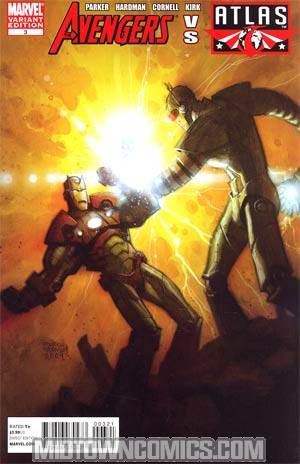 Avengers vs Agents Of Atlas #3 Cover B Incentive Andrew Robinson Variant Cover