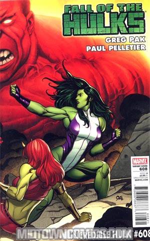 Incredible Hulk Vol 3 #608 Incentive Frank Cho Variant Cover (Fall Of The Hulks Tie-In)