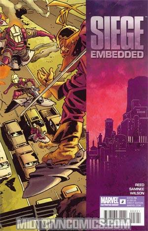 Siege Embedded #2 Cover B 2nd Ptg