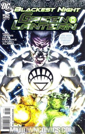 Green Lantern Vol 4 #52 Cover B Incentive Shane Davis Variant Cover (Blackest Night Tie-In)