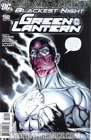 Green Lantern Vol 4 #52 Cover A Regular Doug Mahnke Cover (Blackest Night Tie-In)