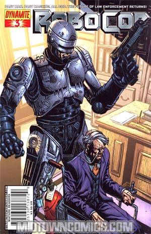 Robocop Vol 2 #3 Cover B Johnny D Cover