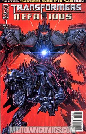 Transformers Nefarious #1 Cover B