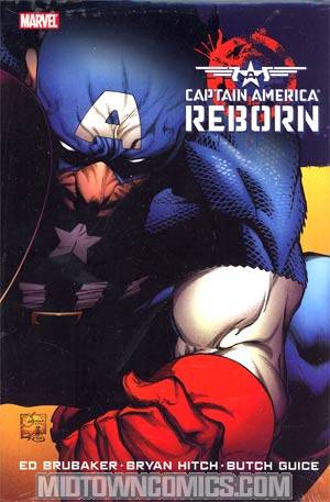 Captain America Reborn HC Direct Market Joe Quesada Variant Cover