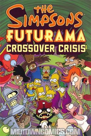 Simpsons Futurama Crossover Crisis Slipcase HC