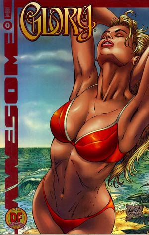 Glory Vol 2 #0 Cover D DF Exclusive Bikini Chrome Variant Cover