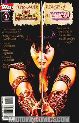 Marriage Of Hercules And Xena #1 Alex Ross Painted Cover
