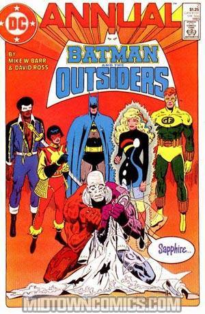 Batman And The Outsiders Annual #2