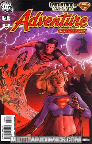 Adventure Comics Vol 2 #9 Cover A Regular Francis Manapul Cover (Brainiac & The Legion Of Super-Heroes Part 4)