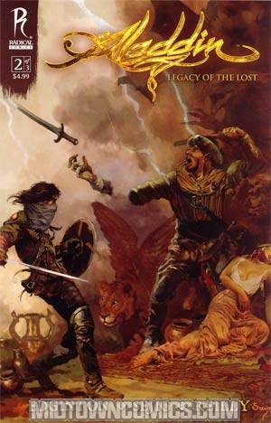 Aladdin Legacy Of The Lost #2 Cover A Regular Arthur Suydam Cover