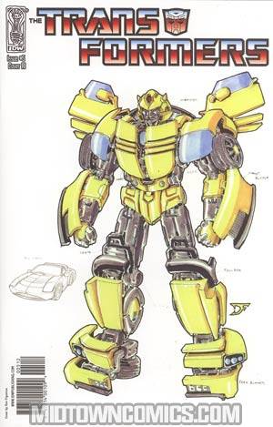 Transformers Vol 2 #5 Cover C Incentive Don Figueroa Sketch Cover