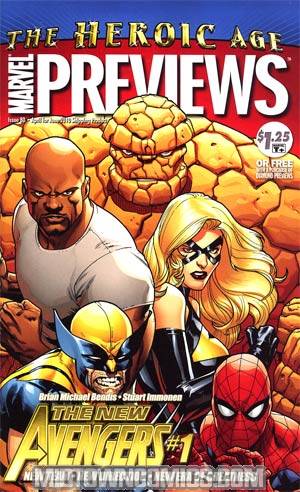 Marvel Previews #80 April 2010