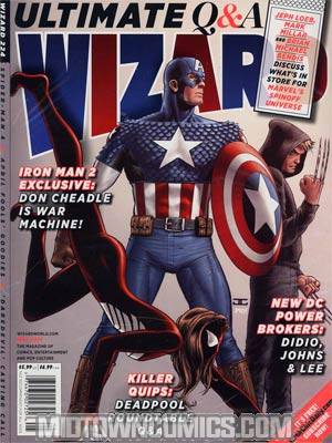 Wizard Comics Magazine #224 Marvel Ultimate Universe Cvr