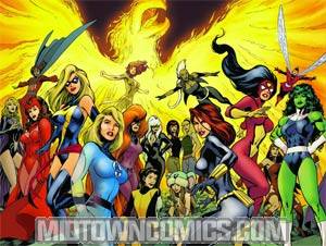 Women Of Marvel Poster