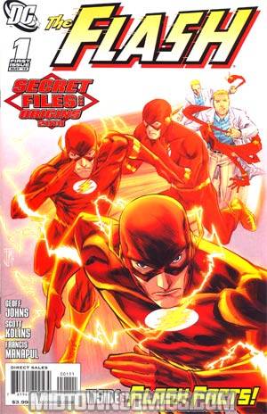 Flash Secret Files And Origins 2010 #1