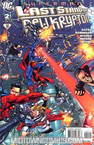 Superman Last Stand Of New Krypton #2 Regular George Perez Cover