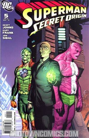 Superman Secret Origin #5 Regular Gary Frank Cover
