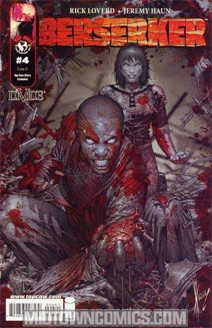 Berserker #4 Cover C Dale Keown Rage Edition