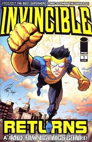 Invincible Returns #1 Cover B Incentive Erik Larsen Variant Cover