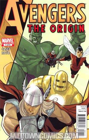 Avengers The Origin #1